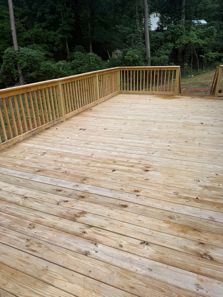 Finished exterior of the Island Ford modular home
